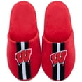 thumbnail image 1 of Youth ZooZatz Wisconsin Badgers Slippers, 1 of 1