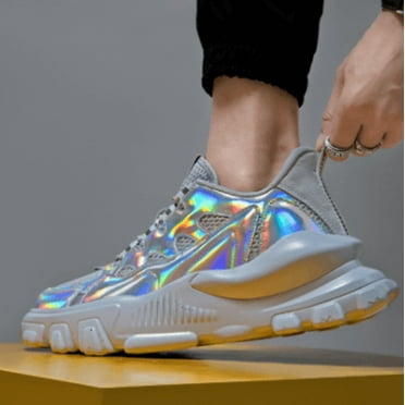 Youth casual breathable sports running shoes trend