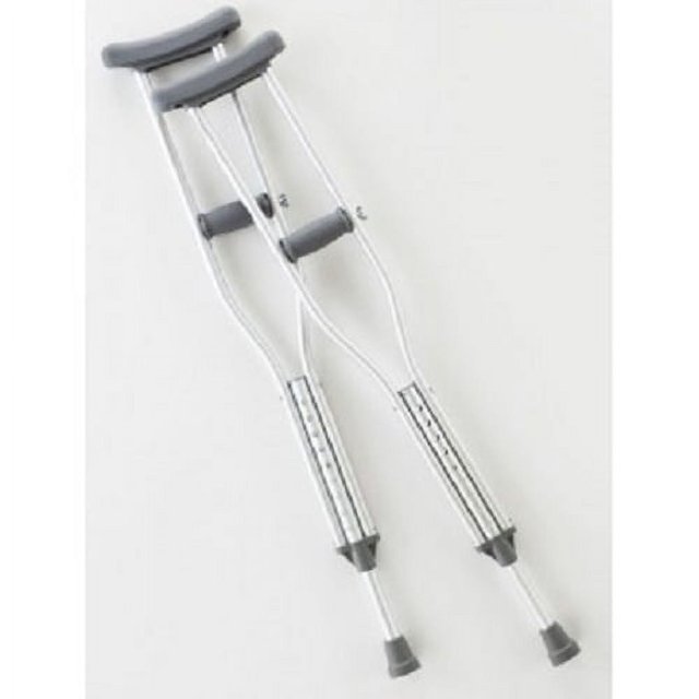 Youth crutches, push button, adjustable, 54" 62" part no. ca901yth (2/package)