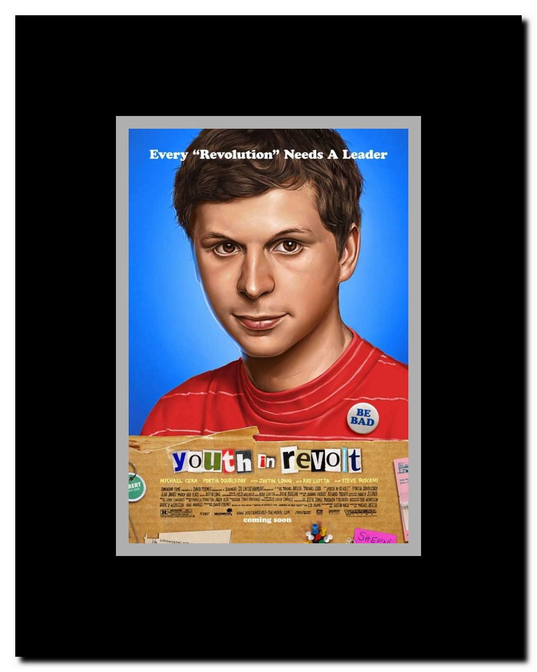 Youth in Revolt Framed Movie Poster