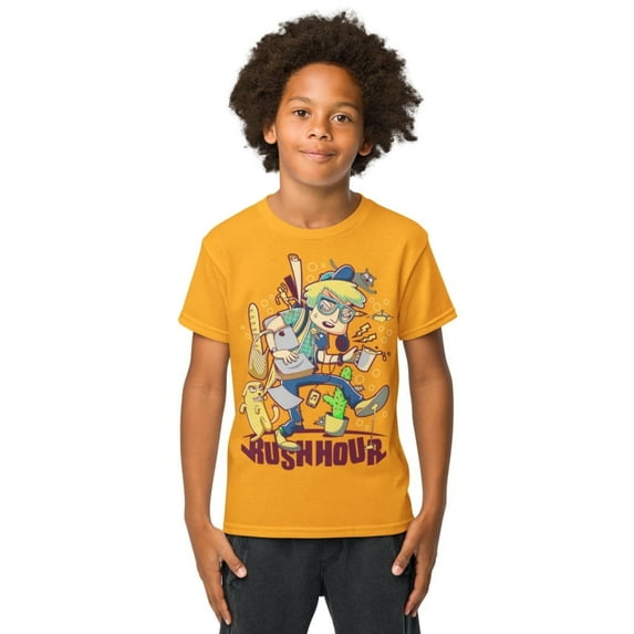 Youth t-shirt (Gold, L)