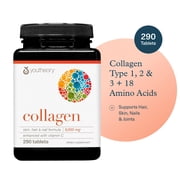 Youtheory Collagen Advanced 6,000 mg Tablets, 290 Ct