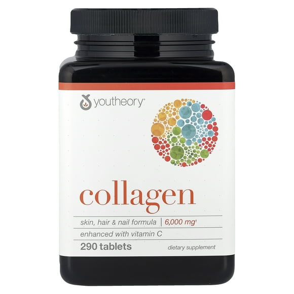 Youtheory Collagen Advanced 6,000 mg Tablets, 290 Ct