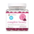 thumbnail image 1 of Youtheory Complete Beauty Gummies, Watermelon Flavor, Featuring Hyaluronic Acid, Biotin & Vitamin C, 90 Count (45 Day Supply), 1 of 7