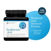 Youtheory Hyaluronic Acid Advanced Formula, 120 Capsules (Packaging May Vary)