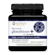Youtheory Liposomal Glutathione with Resveritrol, Vegetarian, 90 Count, Promotes Healthy Aging from Within