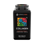 Youtheory Mens Collagen 5000mg Tablets, 360 ct.