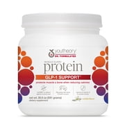 Youtheory Muscle Guard Protein GLP-1 Support - Whey Protein Powder Supplement - for GLP-1 Users - Supports Muscle & Bone - with myHMB, Calcium & Vitamin D - 20.5 oz Powder