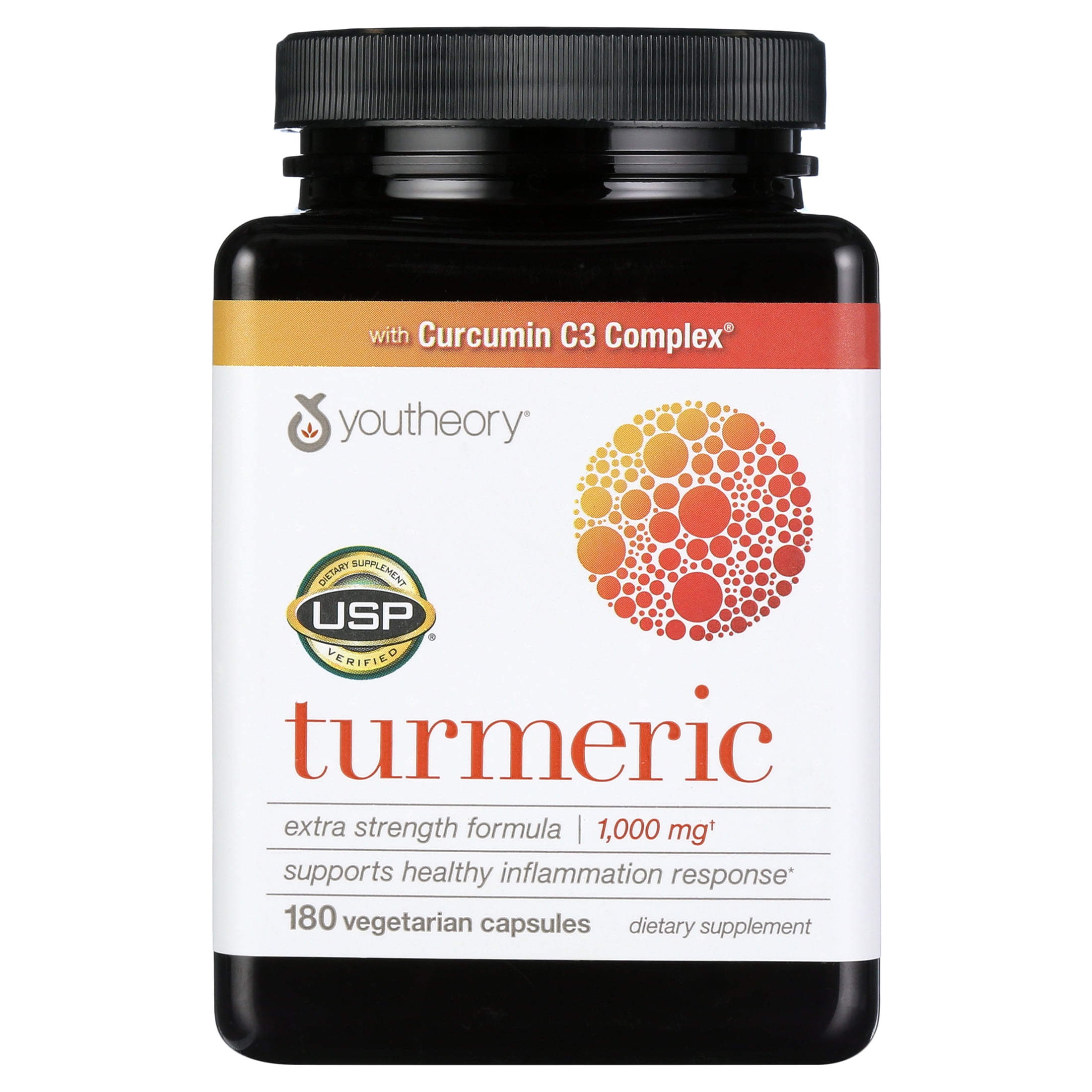 Youtheory Turmeric Extra Strength 1000mg (180 Count)