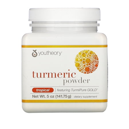 Youtheory Turmeric Powder Tropical 5 oz Powder