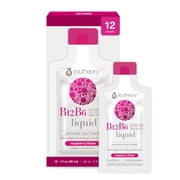 Youtheory B12B6 Liquid - Vitamin B12 & B6 - Supports Mood, Nervous System & Metabolism* - Aids Memory & Stress Management* - Raspberry Flavor - 1 oz Single Serve Packet, Pack of 12