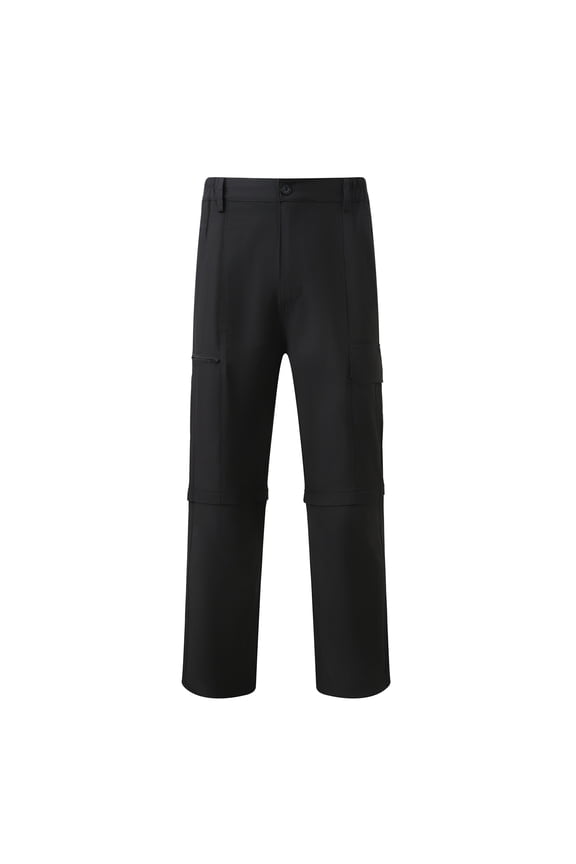 Men's Quick-Dry Convertible Pants - 5-Pocket Zip-Off Cargo Shorts for Hiking & Outdoor Activities