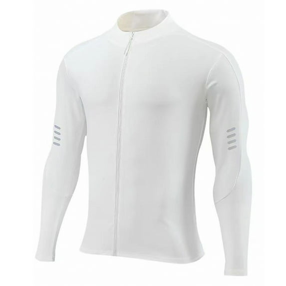 Youthup Men's Quick-Dry Stretch Workout Long Sleeve Shirt, Compression Fit Gym Top for Spring/Fall Training, Moisture-Wicking & Breathable