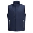 thumbnail image 1 of Youthup Men's Quilted Vest with Stand Collar - Wind-Resistant Thickened Sleeveless Jacket for Business Casual & Commuting, 1 of 12