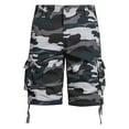 thumbnail image 1 of Youthup Men's Relaxed Fit Camo Cargo Work Shorts, Utility Shorts with 6 Pockets, No Elastic, Zip Fly & Wrinkle-Free for Summer Outdoor, 1 of 15