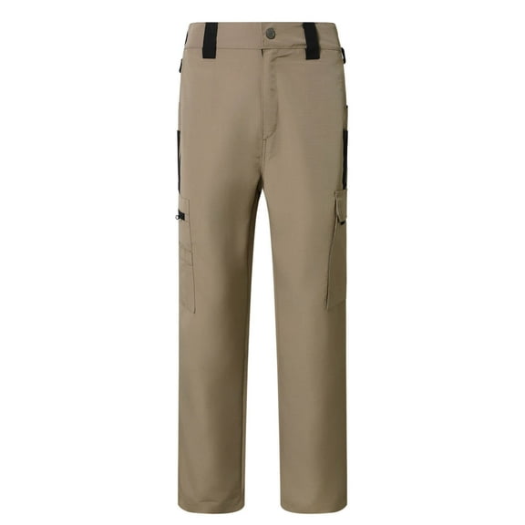 Youthup Men's Solid Color Cargo Pants, Moisture-Wicking Breathable Casual Workwear for Spring Summer Fall