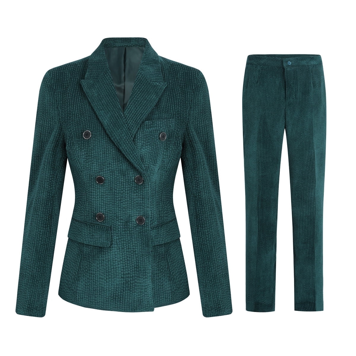 YOUTHUP 2 stuks pakken 2 knopen zakelijke bruiloft pak smoking blazer