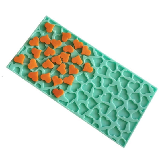 Youthyao 3D Love Heart Kitchen Baking Mold Silicone Cake Decorating Tools Fondant Chocolate Biscuits Silicone Mold