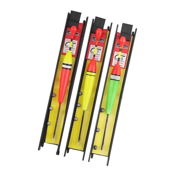 Youthyao 3pcs Indicators Float Fishing Bobbers Floating Bobber Indicators for Trout Fishing Tackle Accessories