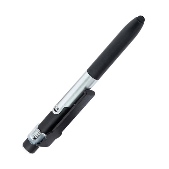Youthyao 5Pcs 4-IN-1 Multipurpose Ballpoint Pen with Stylus Tip, Led Light Phone Stand,