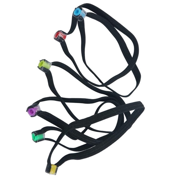 Youthyao 6Pcs Fishing Tippet Rings Gadget Tippet Spool Threader Wire Leader for Outdoor Activity Fishing Tackle Accessory