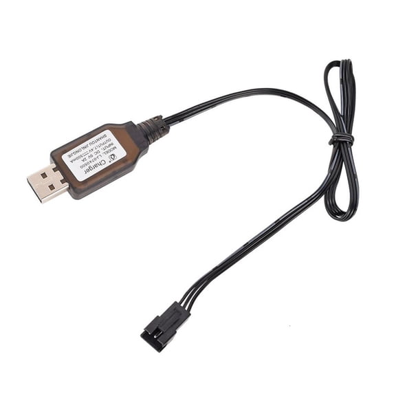 Youthyao 7.4V USB Charging Cable SM3P Plug Cord for Remote Control Watch Twist Car 60CM