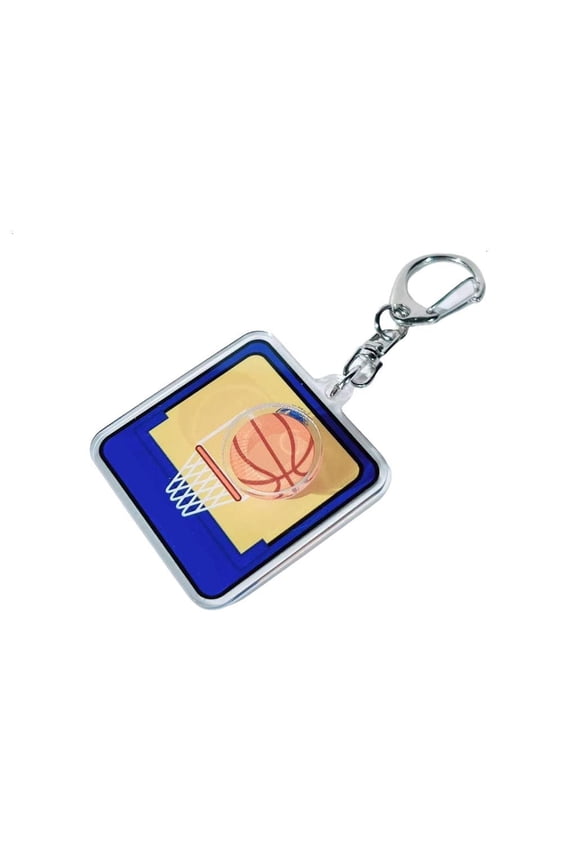 Car Keychain Basketball Keychain Swimming Pool Keyring Pendant Bag Charm Decorations Handbag Charm Volleyball Keyholders