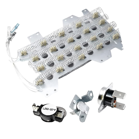 Youthyao DC47-00032A Dryer Heating Wire Appliance Repair Component Dryer Heating Plate for Easy Replacement