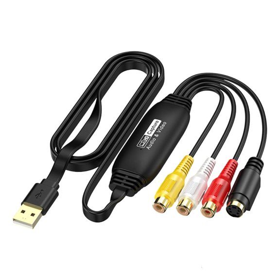 Youthyao Digital Converter USB Video Sound Capturing Card USB Video Capturing Replacement for Home Entertainment Accessories