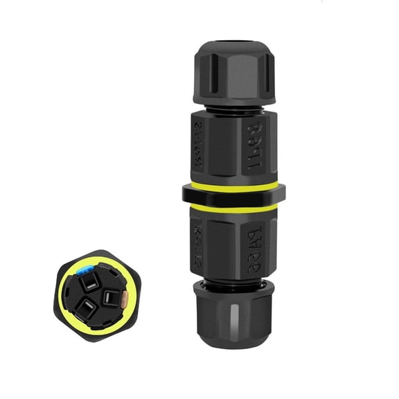 Youthyao Durability Nylon Silicone 3Pin Screwless Electrical Wire Terminals Connector for Industrial Setting Plug