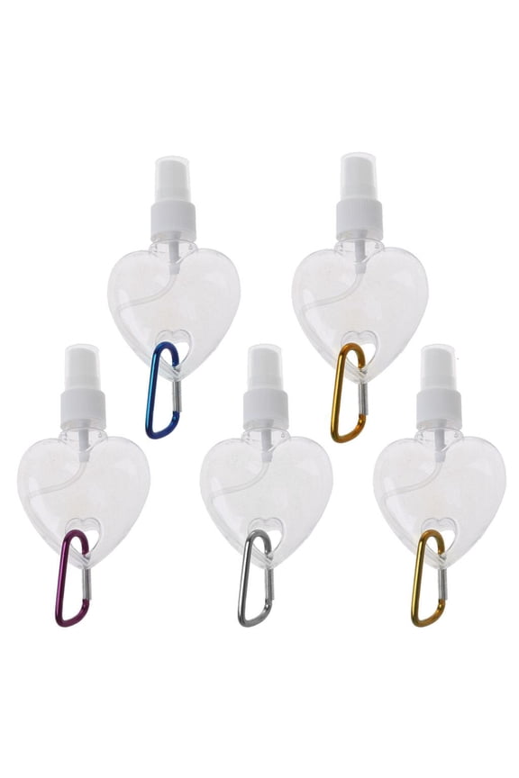 Empty Hand Soap Bottle Keychain TravelP1ast1cBottle Fine MistSpr--Bottles