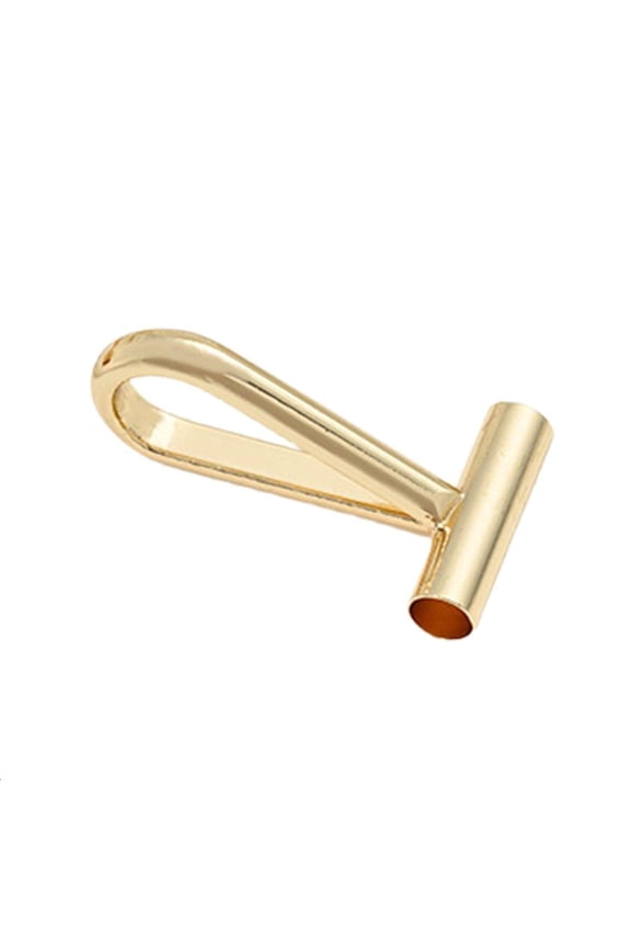 Fashionable Brooch Converter Unique Pin To Pendant Adapters For Effortless Jewelry Transformation In Gold And Silver