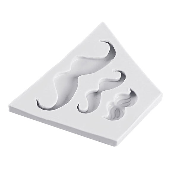 Youthyao Fondant Cake Decorating Silicone Bowtie Mustache Chocolate Holiday Dessert Cake Baking Tool Nonstick