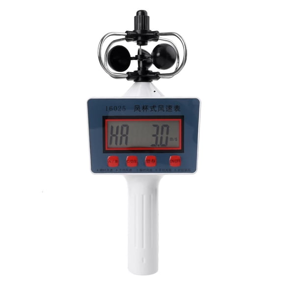Youthyao LCD Wind Speed Meter Energy Saving Cup Style Anemometer New Type Digital Wind