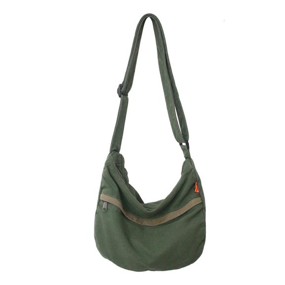 Youthyao Large Capacity Shoulder Bag for Unisex Canvas Crossbody Bag Korean Messenger Bag