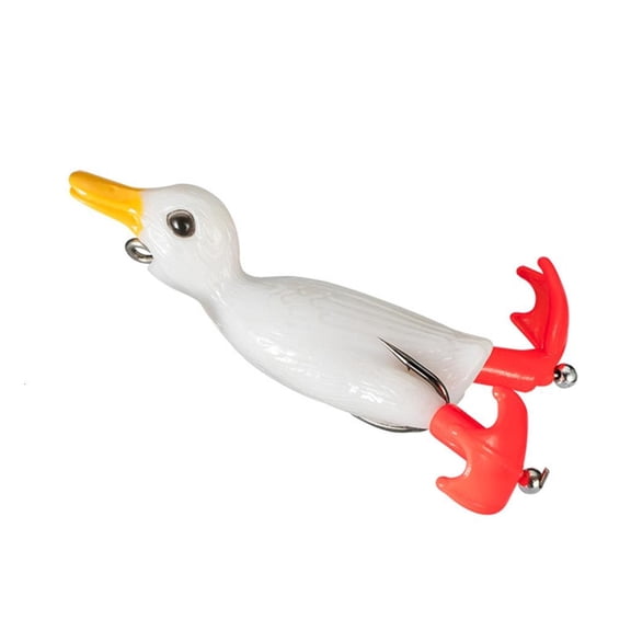 Youthyao Lure Soft Baits Fishing Lures Double Hook Topwaters Floating Swimming Lures Artificial Plopping Splashing Feet