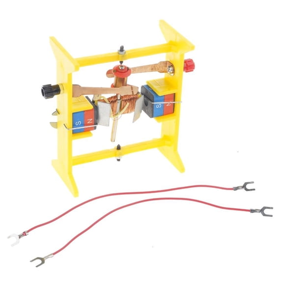 Youthyao Physics Teaching Aid D C Motor Model for Electromagnetism Experiments with Safe Smooth Design for School Laboratory Use