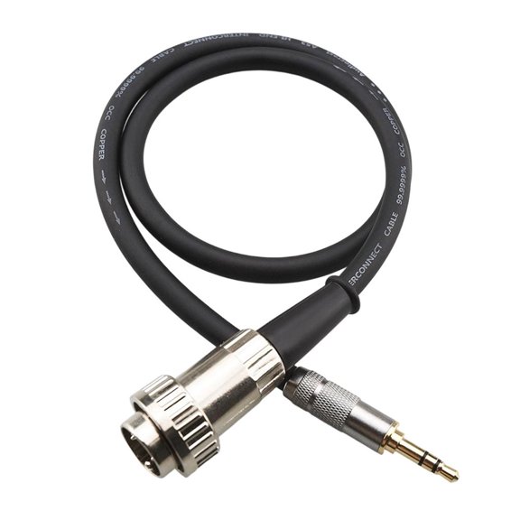Youthyao Portable 3.5mm To 5‑pin DIN Connectors Sound Cable Ensures Uninterrupted Transfer For School Amplifiers