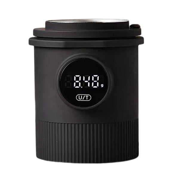 Youthyao Portable Coffee Dosing Cup Rechargeable Espresso Scale 0.1g Precisions LED Display Scale Suitable for Home and Cafe Use