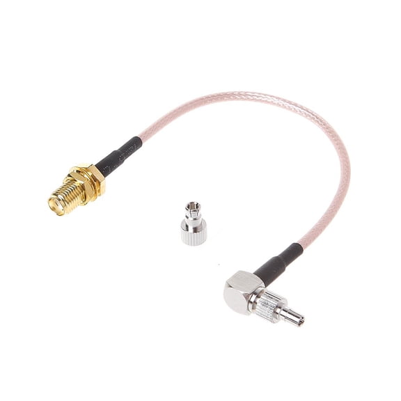 Youthyao SMA Female To CRC9/TS9 Connector Coaxial Adapter RG316 Cable 15cm