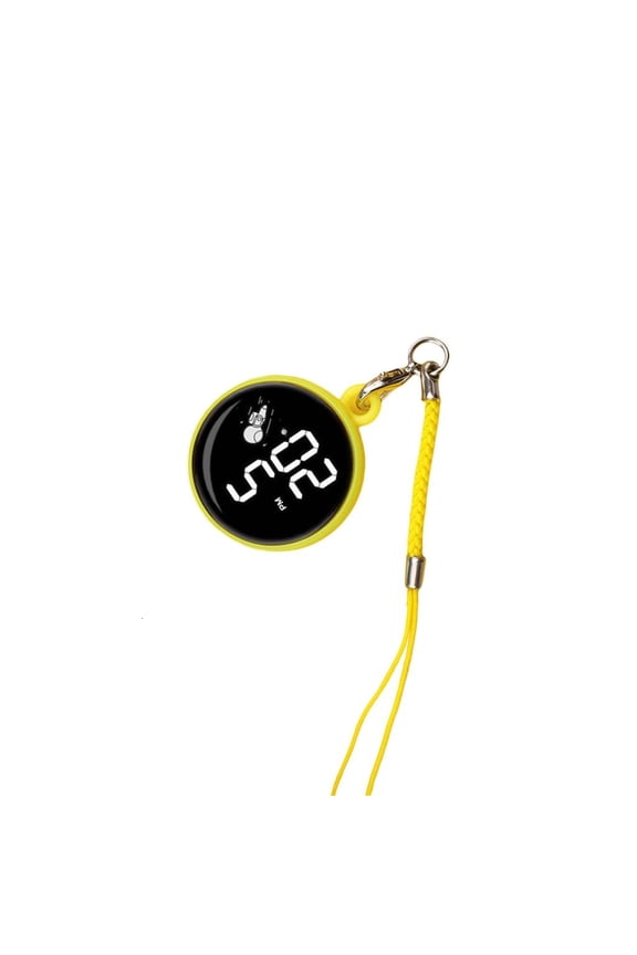 Small Digital Pocket Watch With Clear Screen Backpack Clip Electronic Watch