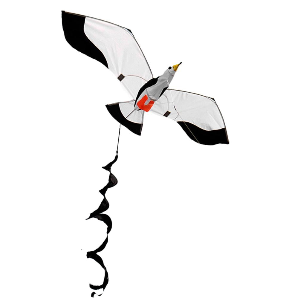 Youthyao Stable 3dSeagu11Kite Wind Spinner Backyard Game Summer VacationG1ftfor Teens