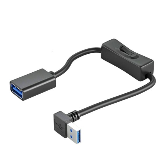 Youthyao USB Extension Cable USB Extender With Right Angled for Laptop USB Lamp Fast Speed USB Cable Extension