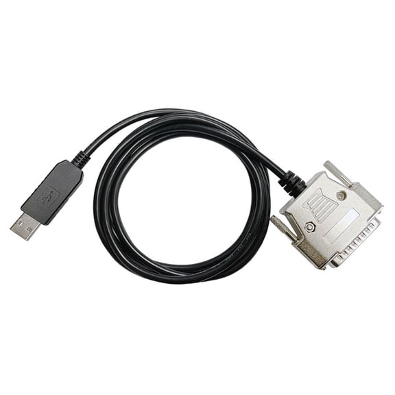 Youthyao USB To DB25 RS232 Serial Connector Cable USB-DB25-MALE Cord For TM-T88VI TM-T88V Printers Enhances Data Transfer