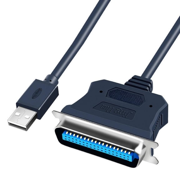 Youthyao USB To Parallel Printer Cable 36Pin USB Port Adapter Cable Printer