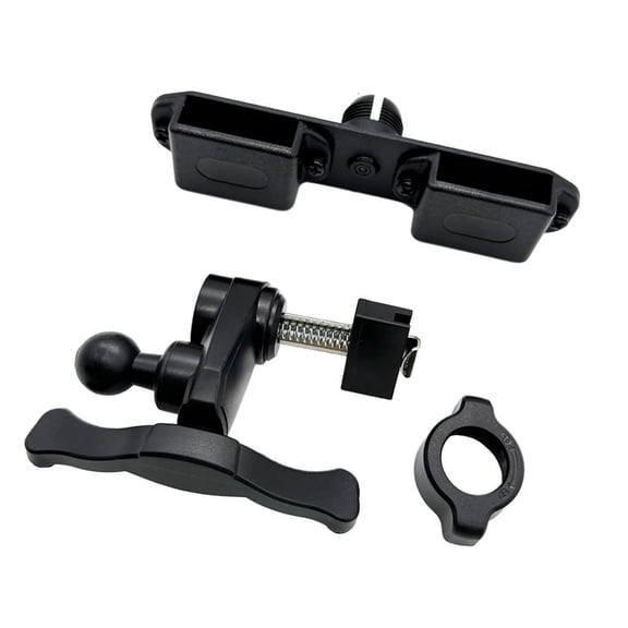 Youthyao Universal Mount Stand Double Device Vehicle Support for Two Communication Device