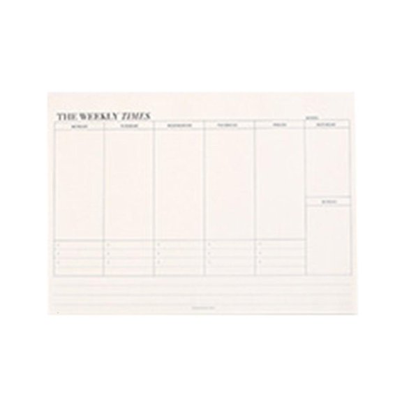 Youthyao Write, Plan, and Conquer Your Goal with Professional Weekly Planner Notebook Perfect for Students and Professionals