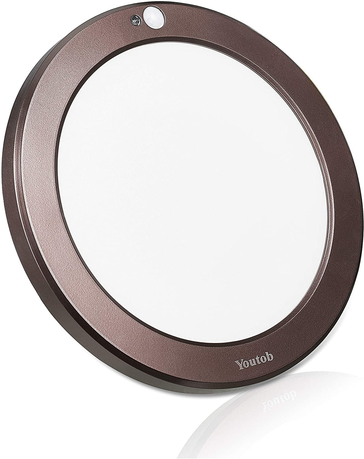 Youtob Motion Sensor Ceiling Light 15W 1500LM Adjustable 3 Colors Ceiling Light Bronze