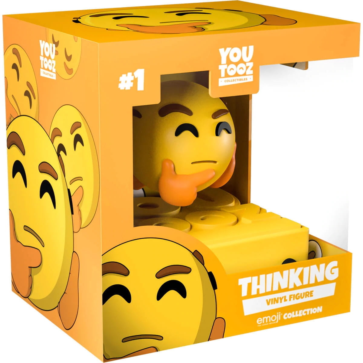 Youtooz: Emoji Collection - Thinking Emoji Vinyl Figure