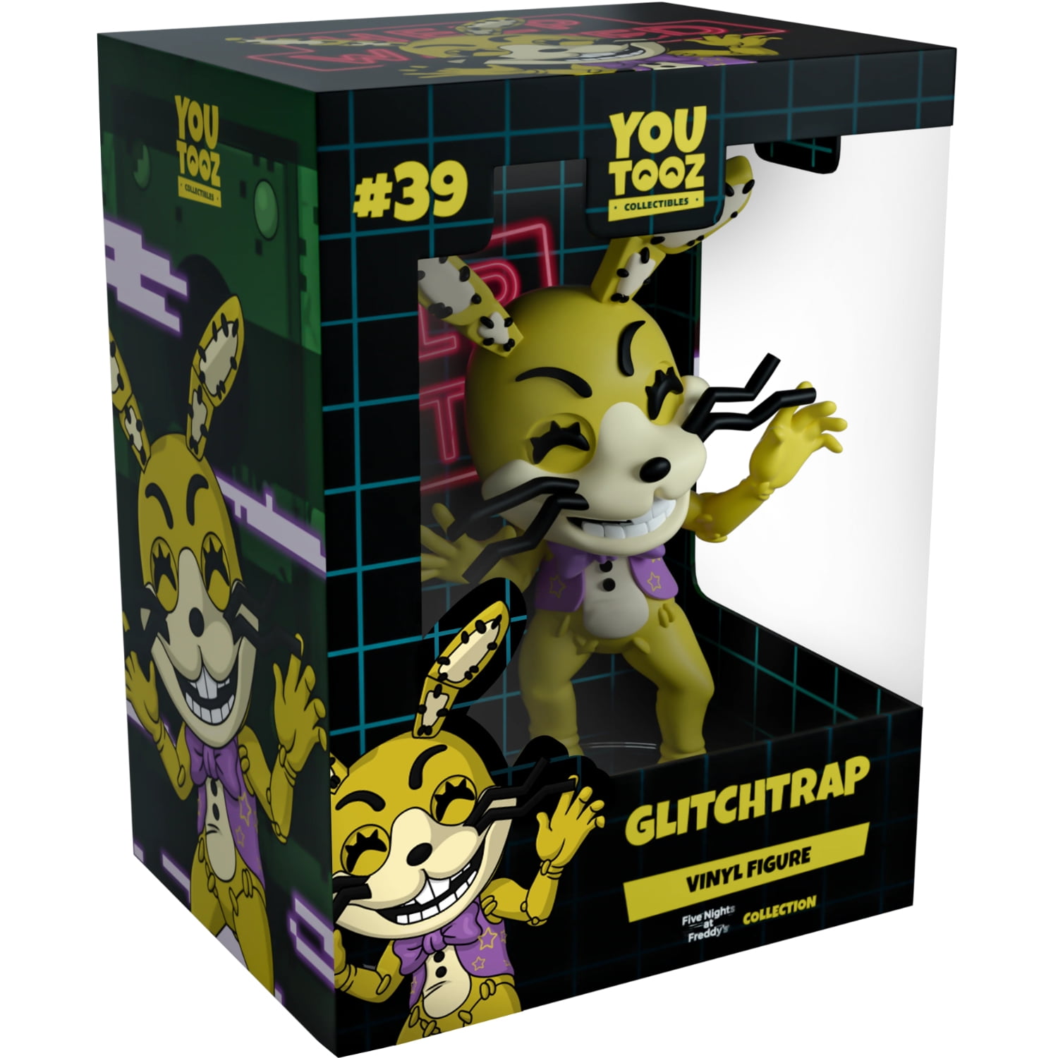 fnaf VR グリッチトラップ　フィギュア Youtooz: Five Nights At Freddy's Collection - Glitchtrap Vinyl